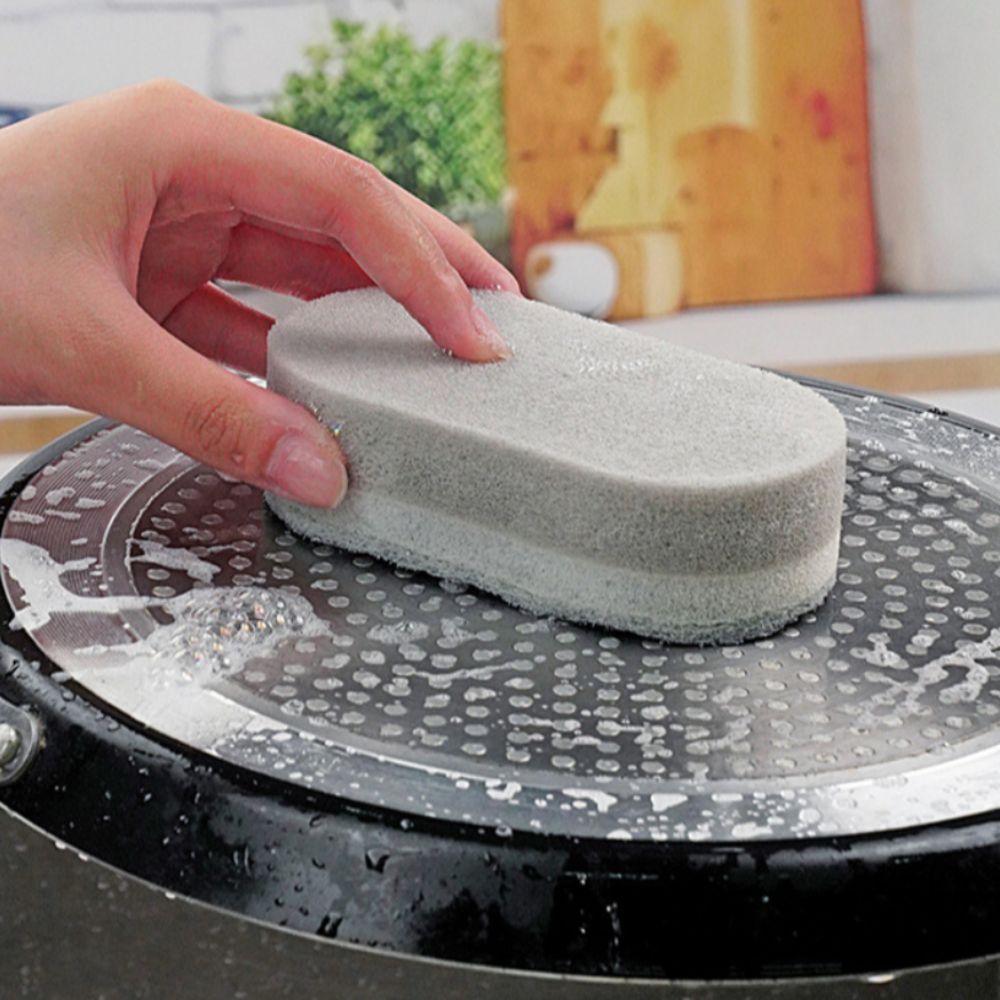 1/2/3Pcs Decontamination Dishwashing Sponge Double-Sided Scouring Pad Durable Dust Wipe