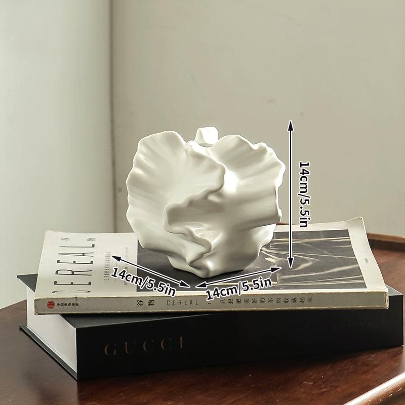 Керамическая ваза в стиле ретро, дизайн, чувство, украшение, нестандартная форма, домашний сухоцвет, керамическая ваза, украшение для рабочего стола в гостиной