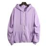 Men Hoodie Coat Solid Color Zipper Long Sleeves Cardigan Pockets Keep Warm Drawstring Hooded Plush Spring Coat Male Clothes
