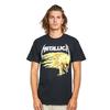 Metallica Flaming Skull Tour '94 Black Unisex T-shirt