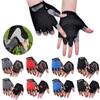 1Pair Cycling Gloves for Men & Women Anti Slip Shock Absorbing Biking Gloves Half Finger Gel Pad Breathable Bike Bicycle Gloves