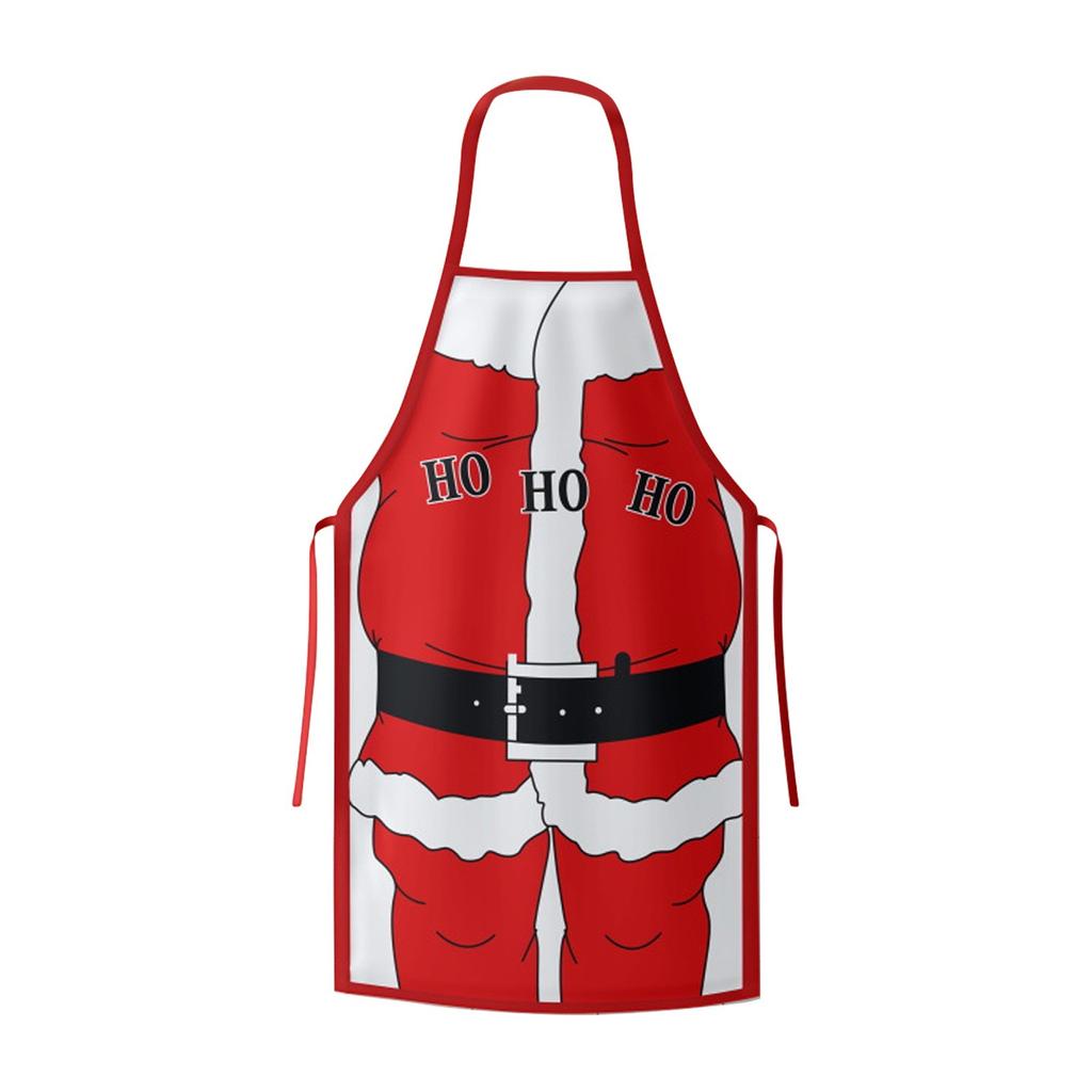 Christmas Apron: And Claus Design Home Kitchen Apron Christmas Decorations