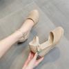 Women's Summer Fashion Casual Wedge Heel Peep Toe Sandals Platform Sandals Strap Espadrilles