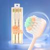 Three-piece Wide-head Soft-bristled ToothbrushFine Soft-bristled Toothbrush Wide-thin Bristle ToothbrushFamily Set