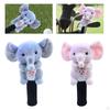 Wood Golf Club Headcover Head Cover Soft Accessories Cartoon Adorable Protection Sleeve