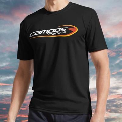 Новая рубашка Аутентичная Campos Racing Логотип Активная футболка-рубашка Смешная Размер S - 5XL