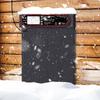 Automatic chicken coop door, hand-protection function, large-sized LCD display, timing mode and light sensor, solar-powered automatic operation