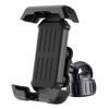 PETFROH Smartphone Holder for Bicycles and Motorcycles, Top and Bottom Clamp Type, One-Touch Lock,