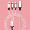 Universal USB Fast Charging Cable 3 In1 Multi Function Cell Phone Charger Cord For  14 For  S22