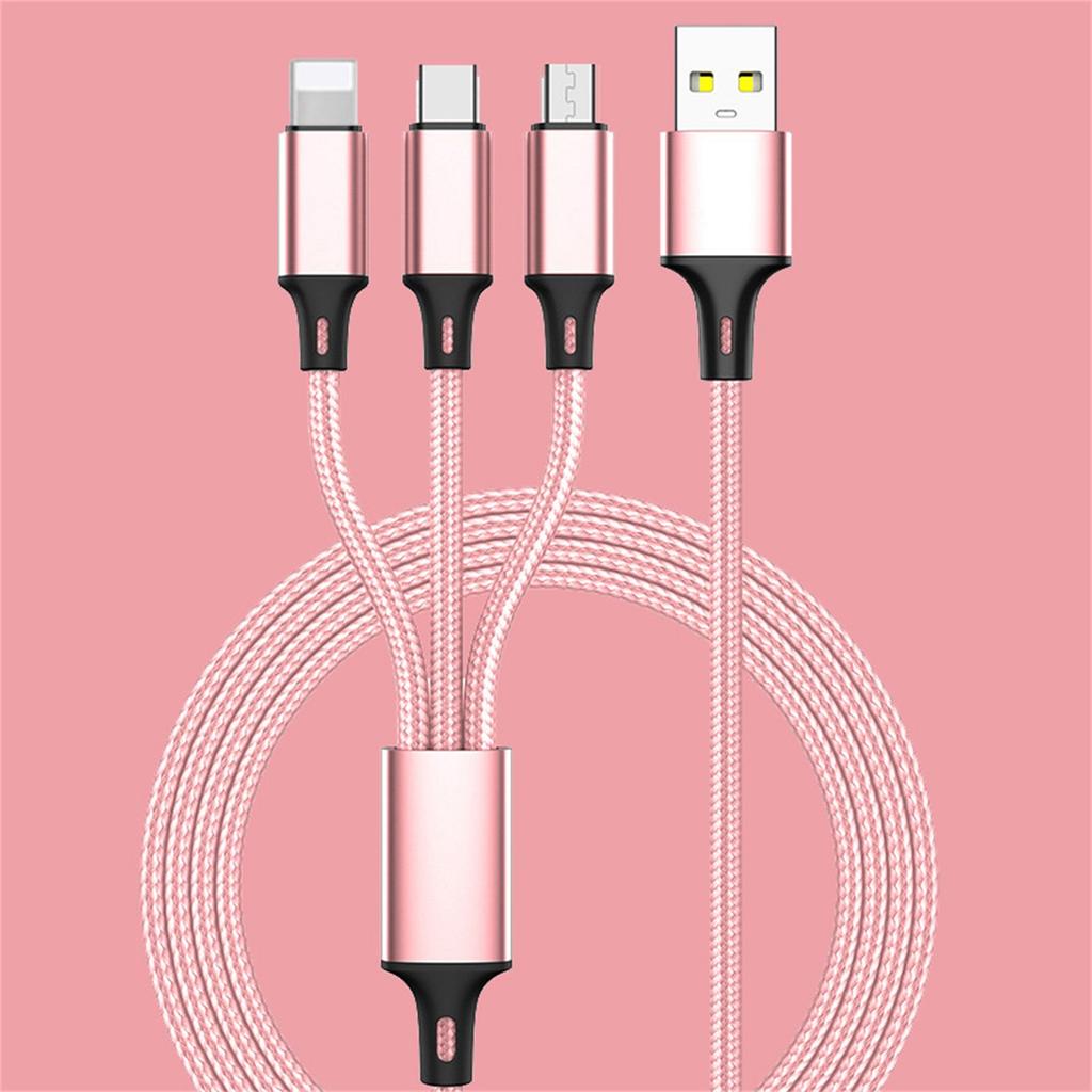 Universal USB Fast Charging Cable 3 In1 Multi Function Cell Phone Charger Cord For  14 For  S22