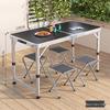 ZISIZ Portable Aluminum Folding Table