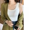 Stylish Vest Elegance Fashion Casual H523 Camisole Undershirt Female Inside-out Sleeveless Bottoming Shirt Summer Threaded Undershirt Slim Tops Female