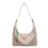 Monochromatic Suede Shoulder Bag  Soft Simple Bag  Popular Crossbody Bag  High Quality  Large Capacity  Fashionable