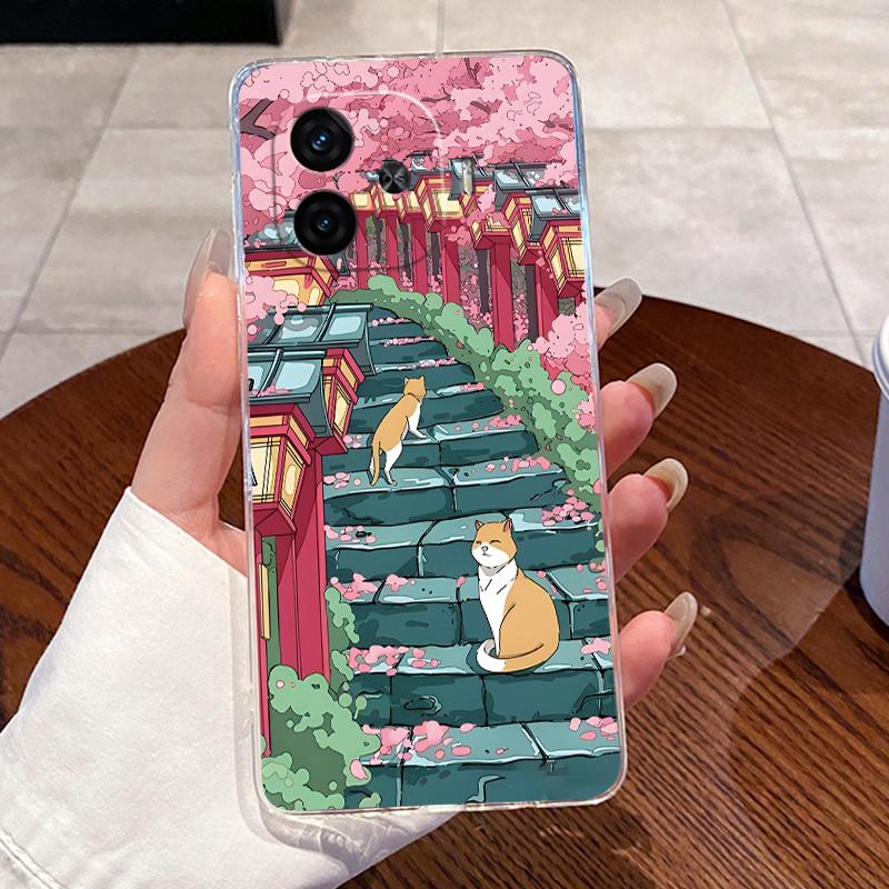 Cases For Vivo IQOO Z9 Turbo Turbo+ Shell Capa Clear Silicone Jelly Soft TPU Back Cover For IQOO Neo 10R Vivo Y200 GT Phone Case