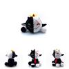 Charming New Ranboo Sit Cute Plush Toy Black And White Sheep Doll For Home Decor