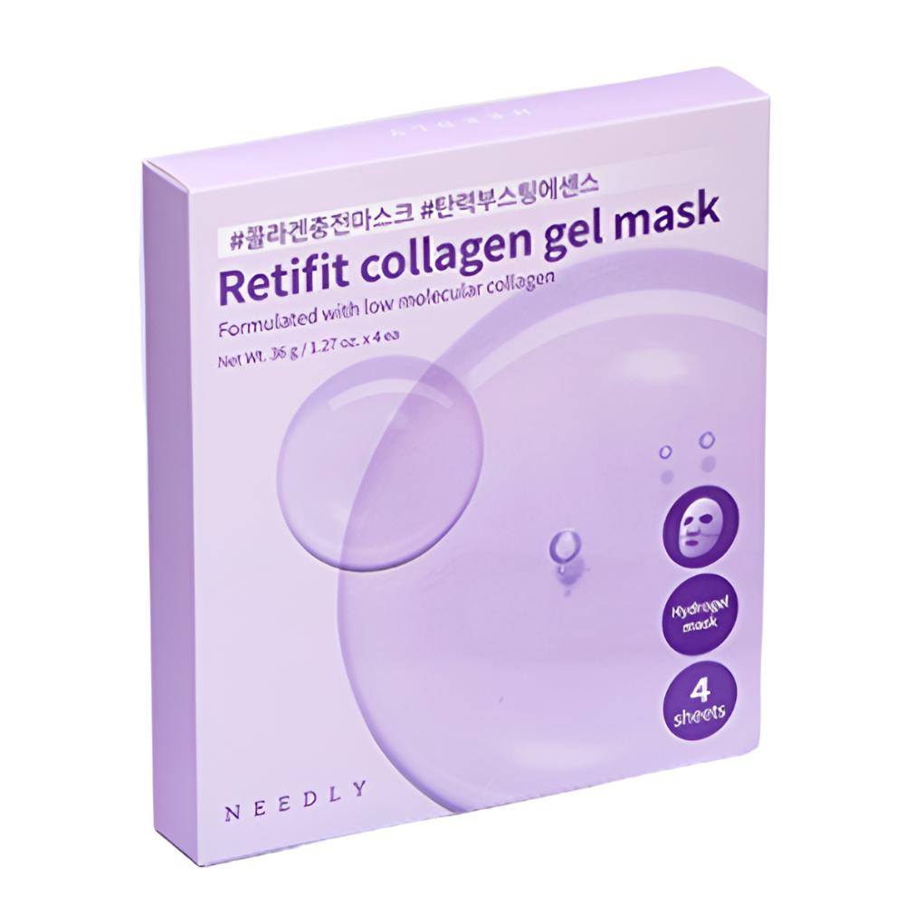 NEEDLY Retifit Коллагеновая гелевая маска-патч 4 шт.