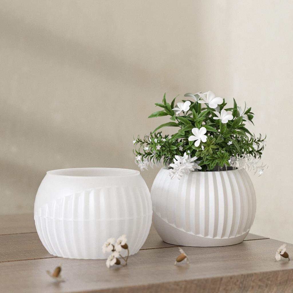 Прочный силиконовый набор форм для ваз, аксессуар для смолы, гипса, товары для рукоделия, набор для изготовления цветочных горшков для украшения дома