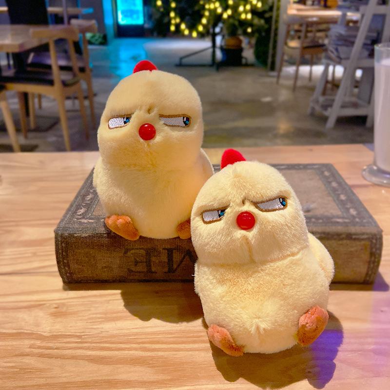 Кукла-цыпленок Воби, брелок, кулон для пары, кулон для сумки, маленький аксессуар, плюшевый брелок