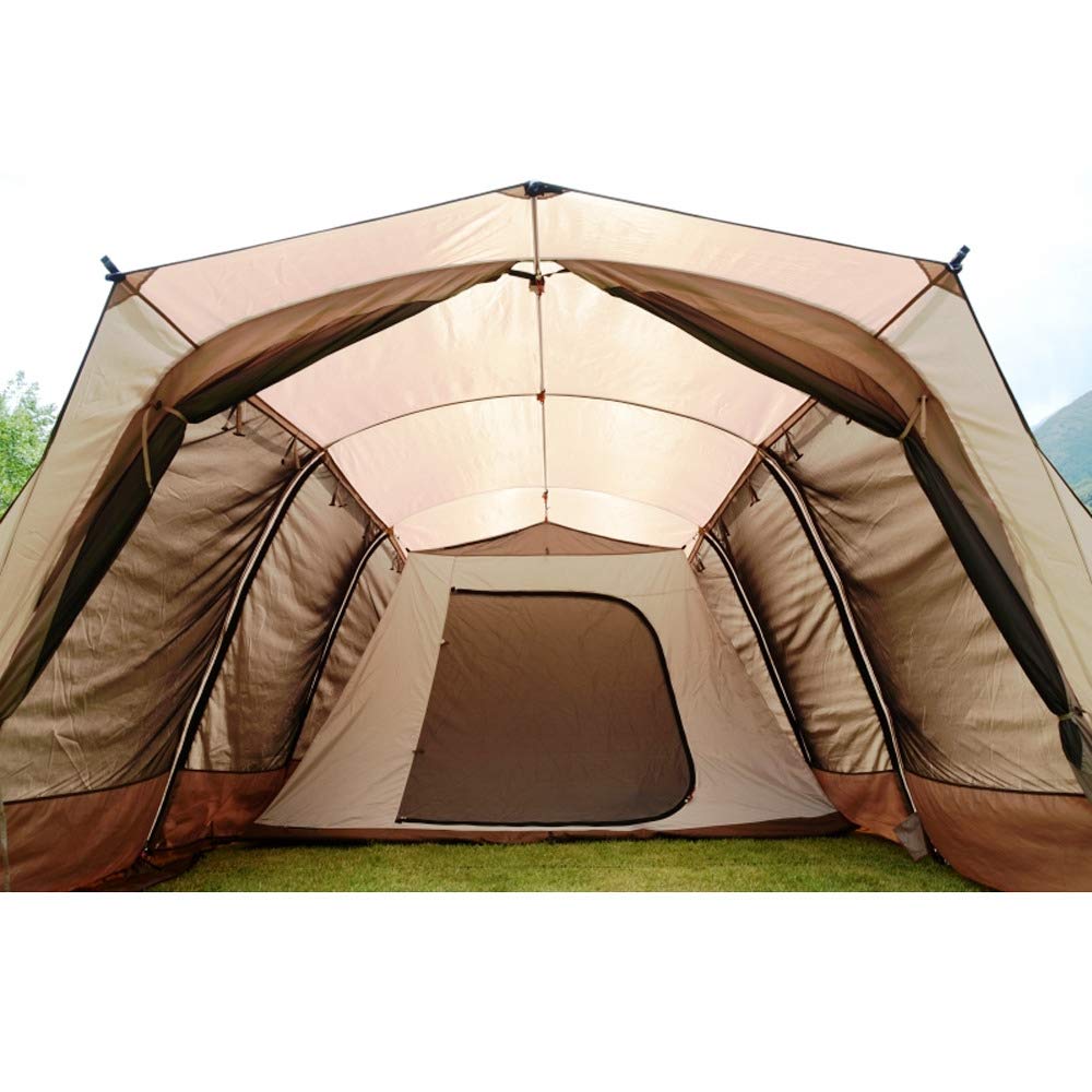 Ogawa Camping Outdoor Tunnel Tent Apollon 5 2788 Sand Beige x Dark Brown [For People]