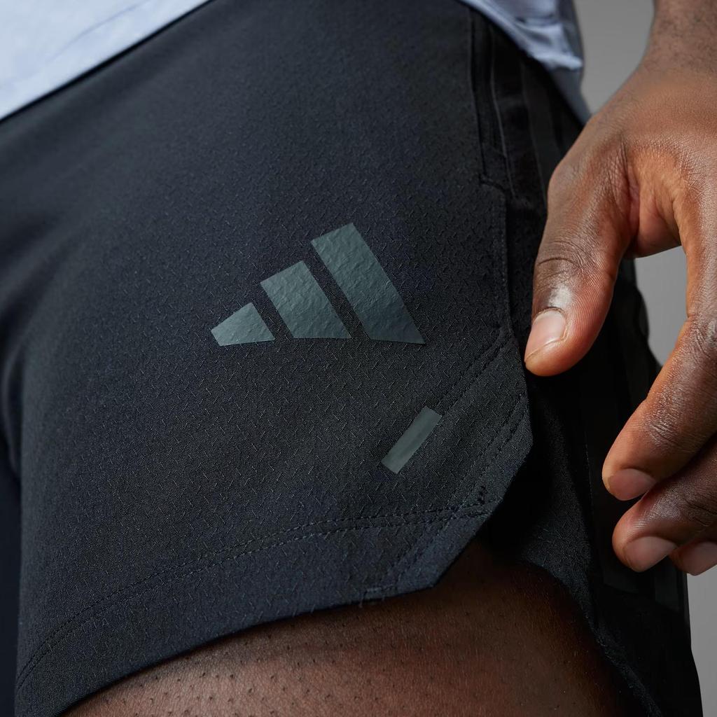adidas Climacool Удобные Мягкие Дышащие Брюки-капри Повседневные Мужские шорты Черные JI8206