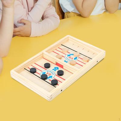 , Деревянная игра в хоккей, Настольные игры Battle Paced Winner, Игрушки для взрослых и детей