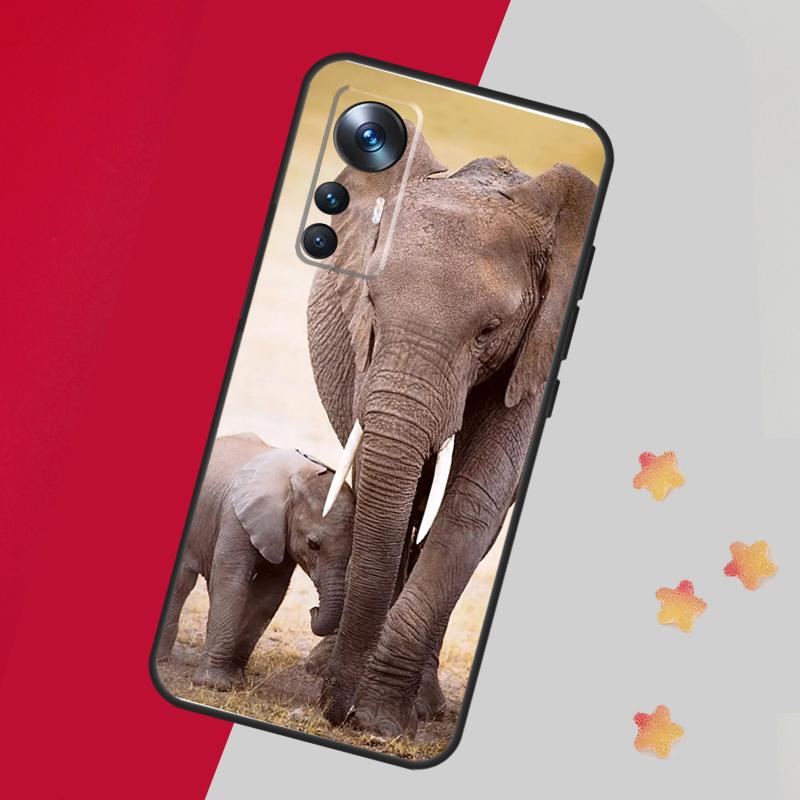 Elephant Baby Nature For POCO F5 X3 X5 Pro F3 F4 M5s X4 GT Case For Xiaomi 13 14 Pro 11T 12T 13T Pro 12 Lite 12X