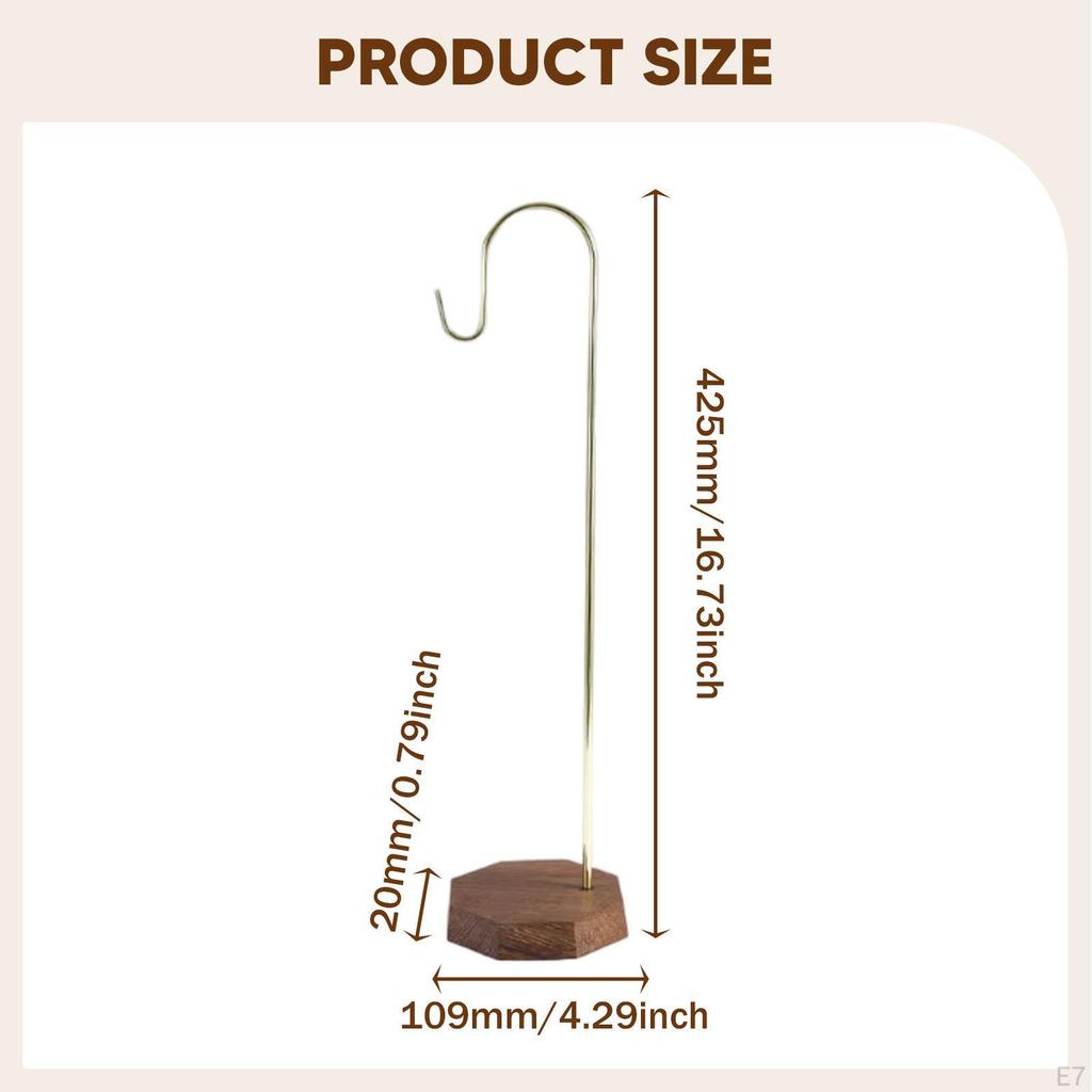 Wind Chime Holder Calligraphy Brush Hanger Drawing Hanging Stand for Tea Room