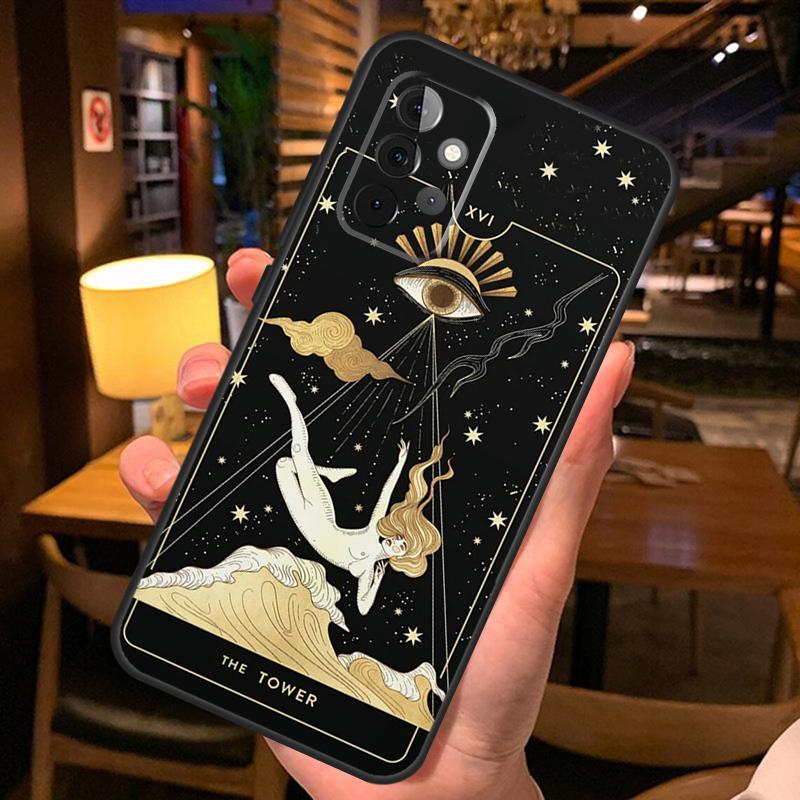 Астрология Таро Чехол для телефона Samsung A51 A71 A50 A70 A13 A23 A33 A53 A12 A22 A32 A42 A52 A54 A34 A14
