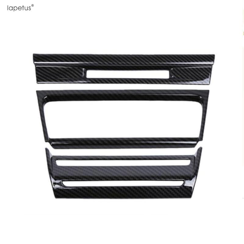 Central Control Multimedia Air AC Conditioning Outlet Vent Frame CD Panel Cover Trim For Mazda 3 2017 2018 Accessories Interior