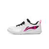Серия настольного тенниса Li Ning Сетчатые Qilin 3.0 Дизайн на липучке Тренировочные кроссовки Детские кроссовки Белый Черный Флуоресцентно-розовый APPV019-9