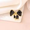 Stainless Steel Black Oil-Dripping Rings Unisex Leaf Star Heart Opening Rings Punk Streetwear Party Jewelry Gifts Daily Wear