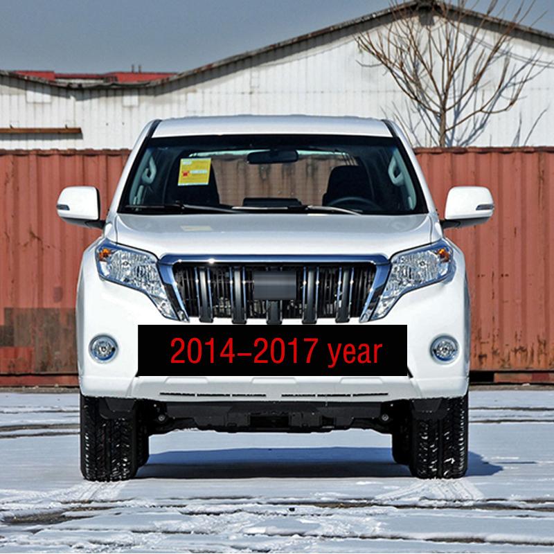 Для Toyota Land Cruiser Prado FJ150 LC150 2010-2017 передний бампер, противотуманная фара, лампа, накладка на рамку, крышка, крышка капота, ободок