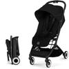 CYBEX - Ultra-compact and Comfortable Stroller - ORFEO - 4 Wheels - Magic Black