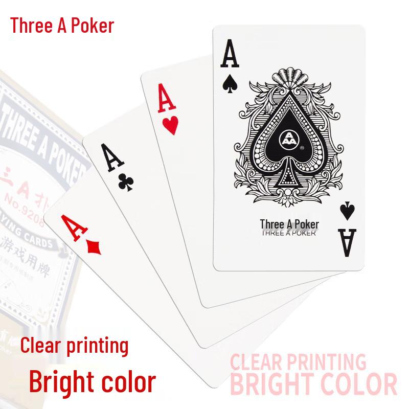 AAA Guan Dan Black Core Playing Cards