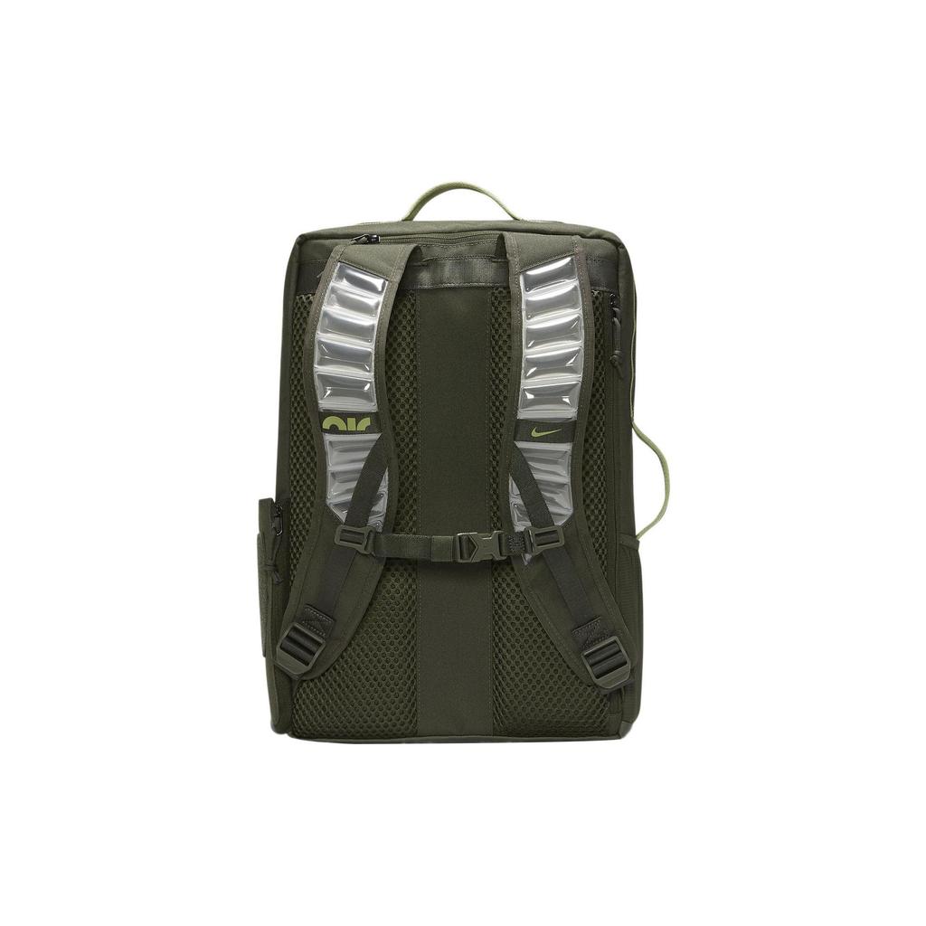 Nike Polyester Backpack Regular Men's Green & Black DQ5224-355