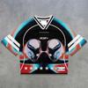Футболка Y2K American Harajuku Hip Hop Fashion Football Jersey Streetwear Vintage Casual Breathable Splicing Free Short Sleeve