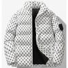Winter New Alphabet Stand-up Collar Cotton Clothes Men's and Women's Clothing Couples Thickened Warm Cotton-padded Clothes Cold-proof Jackets