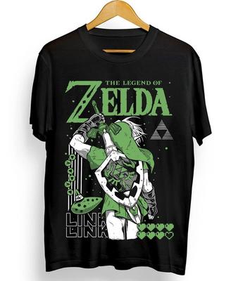Аниме The Legend Of Zelda Черная футболка Размер S - 5XL Унисекс футболка