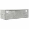 TV Cabinet Concrete Grey 80 x 31 x 25.5 cm Particleboard