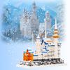 LULUFUN Micro Block Swan Castle Block Set Building Toy Mini Neuschwanstein Castle Assembly Children Adults Holiday New Year Gift Birthday
