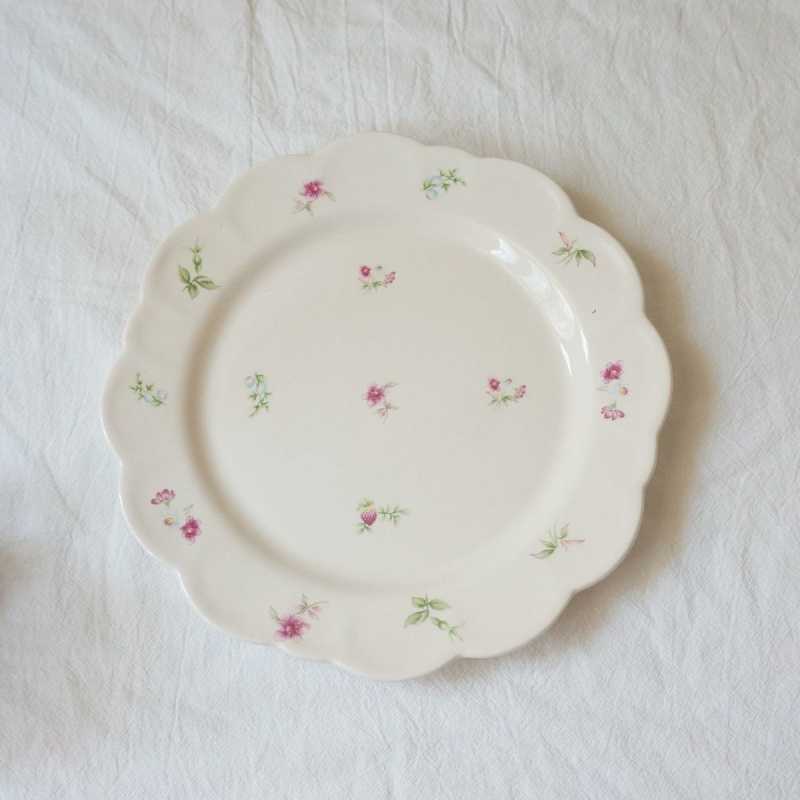 Французская керамическая тарелка Новая ретро-пастораль Amall Cuihua Чаша Салат Овсянка Десерт Свадебное украшение Корейская кухня