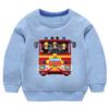 Kids Spring Pure Polyester Sweatshirts Fireman Sam Children's Basic Hoodies Boys Girls Autumn Fasion Clothes Toddler Pullove