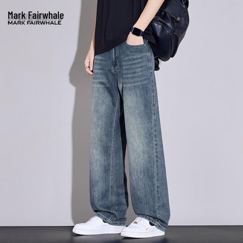 Mark Fairwhale Универсальные свободные джинсы для мужчин