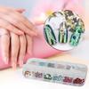 Nail Art Rhinestone Nail Decorations 12 цветов Маникюрные декоры Кристаллы для ногтей для маникюрного салона