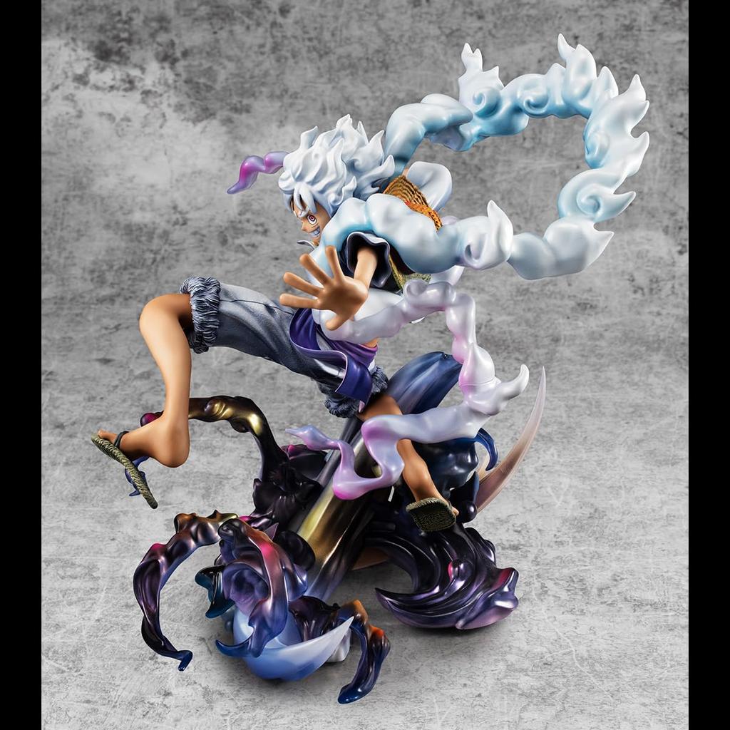 Megahouse One Piece Gear Five Monkey Luffy Pirate Portrait Collector Figure - - WA-Maximum - D.