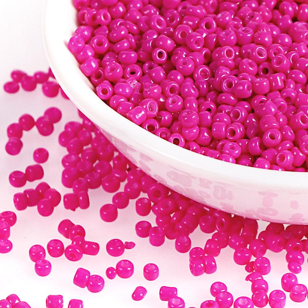 About1000/500/150pcs/Lot 2/3/4mm Glass Seed Beads Round Spacer Bead For DIY Earrings Bracelet Necklace JewelryMaking Accessories