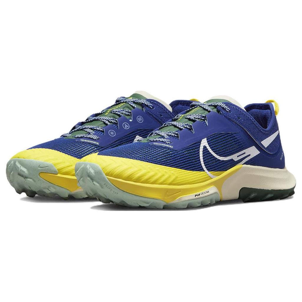 Nike Air Zoom Terra Kiger 8 Deep Royal Blue Мужские кроссовки Yellow-Strike Gorge-Green White DH0649-400