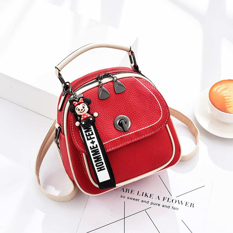 Summer New Small Bag Women's Bag 2025 New Spring Fashion Foreign Style Backpack Single Shoulder Messenger Bag