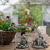 Resin Crafts Miniature Rockery Ornaments Simulation Mountain Stone Statue Fake Mountain  Dollhouse