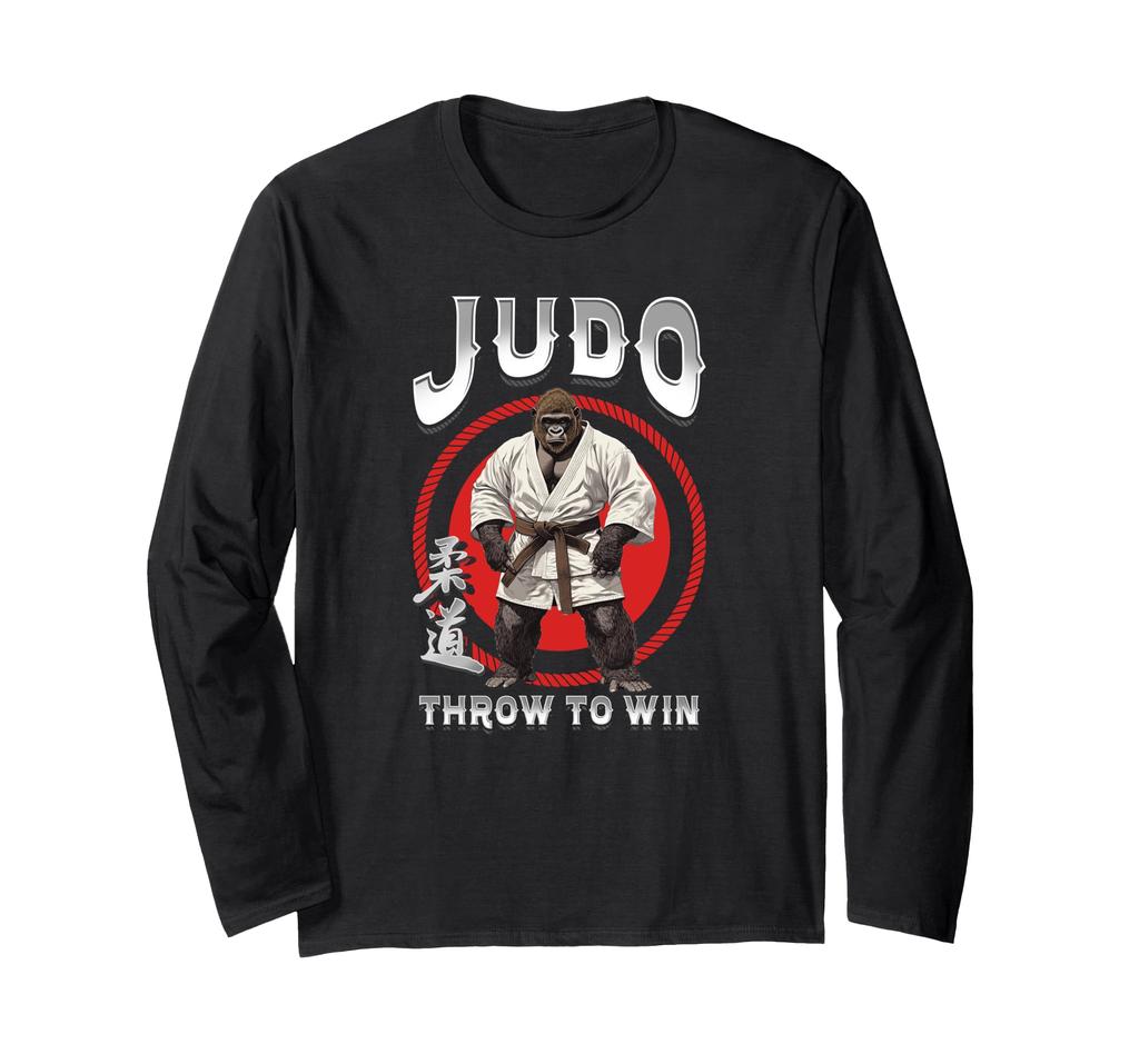 Throw to Win Judoka and Judoka Long Sleeve - T-Shirt